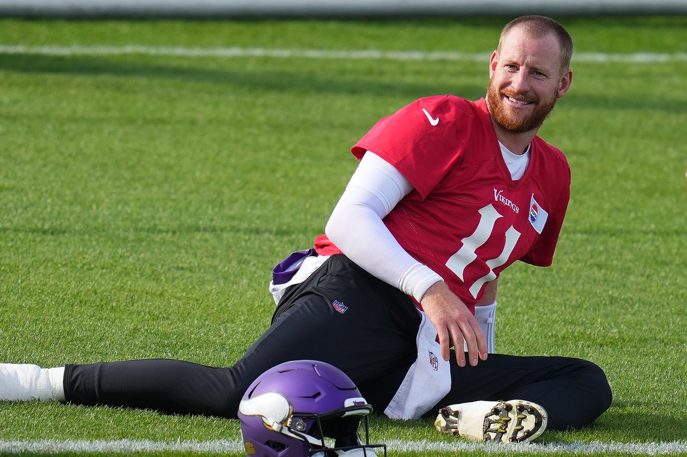 Vikings quarterback J.J. McCarthy in 'next phase' of rehab but ankle still not fully healed | iNFOnews.ca