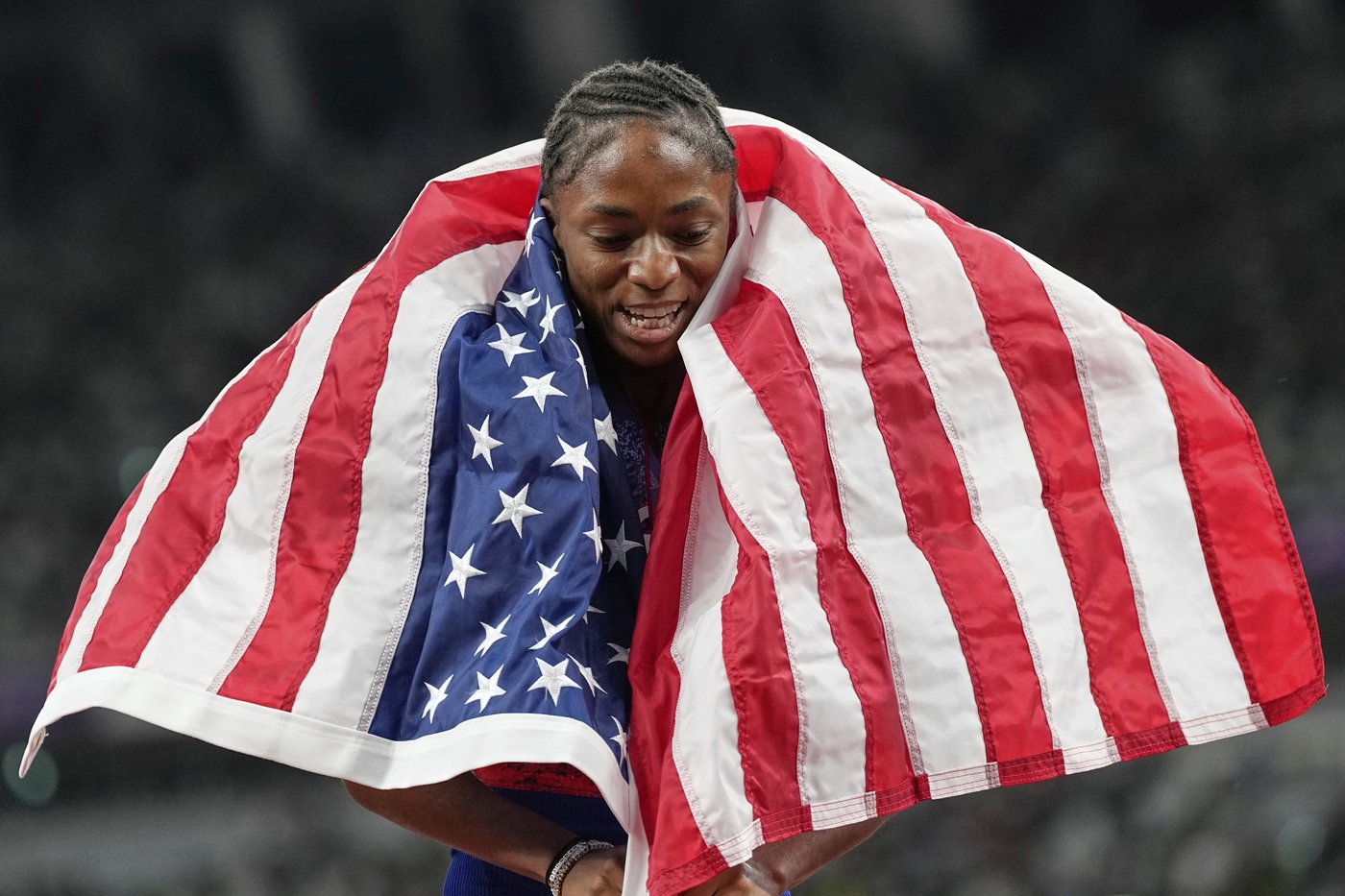 New US sprint star Melissa Jefferson-Wooden helped save her dad's life when she was 17 | iNFOnews.ca