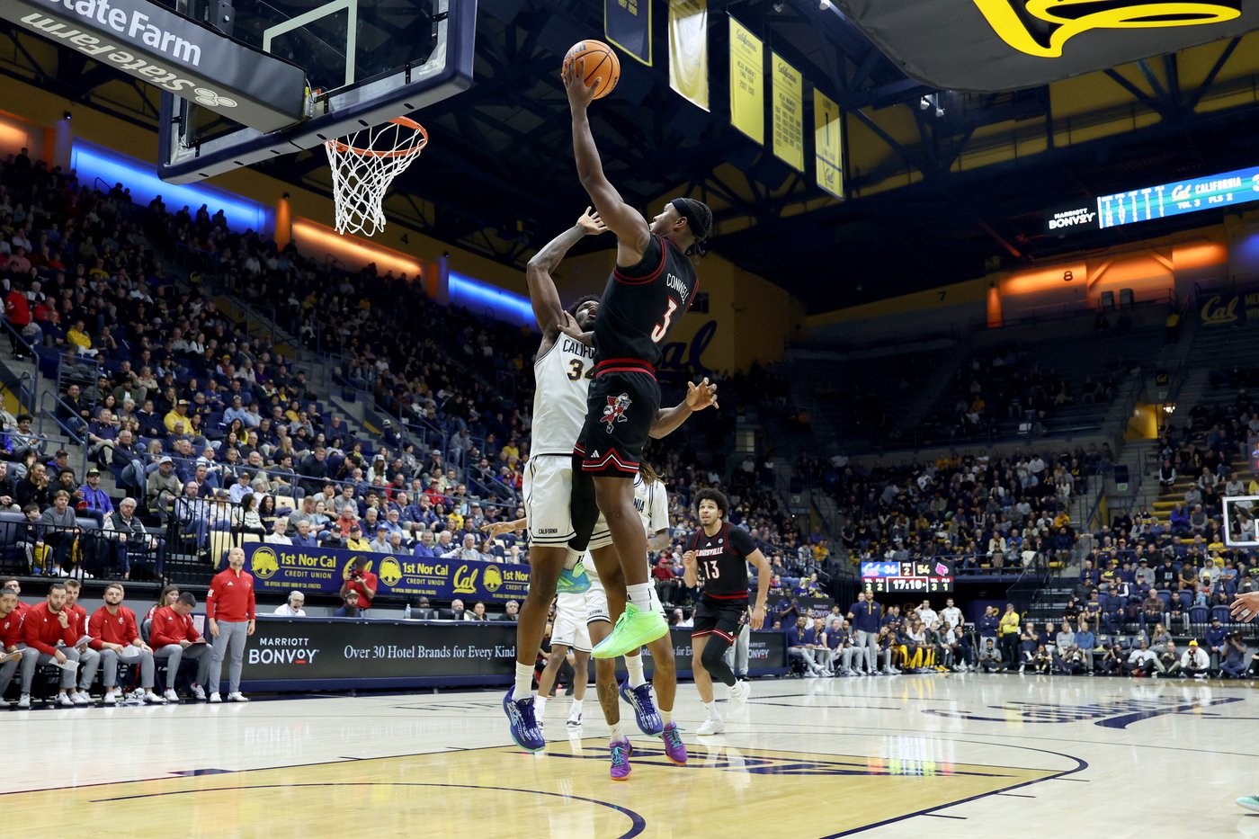 Wooley scores season-high 21 points as No. 16 Louisville beats California 90-70 | iNFOnews.ca