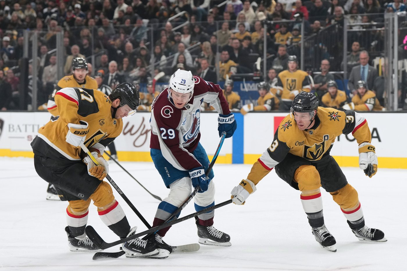 Necas scores twice, MacKinnon gets shootout winner, Avs top Knights 6-5 | iNFOnews.ca Necas scores twice, MacKinnon gets shootout winner, Avs top Knights 6-5 | iNFOnews.ca