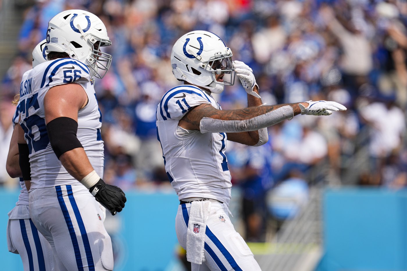 Jonathan Taylor's 3 TDs keeps Colts undefeated with 41-20 thumping of winless Titans | iNFOnews.ca Jonathan Taylor's 3 TDs keeps Colts undefeated with 41-20 thumping of winless Titans | iNFOnews.ca