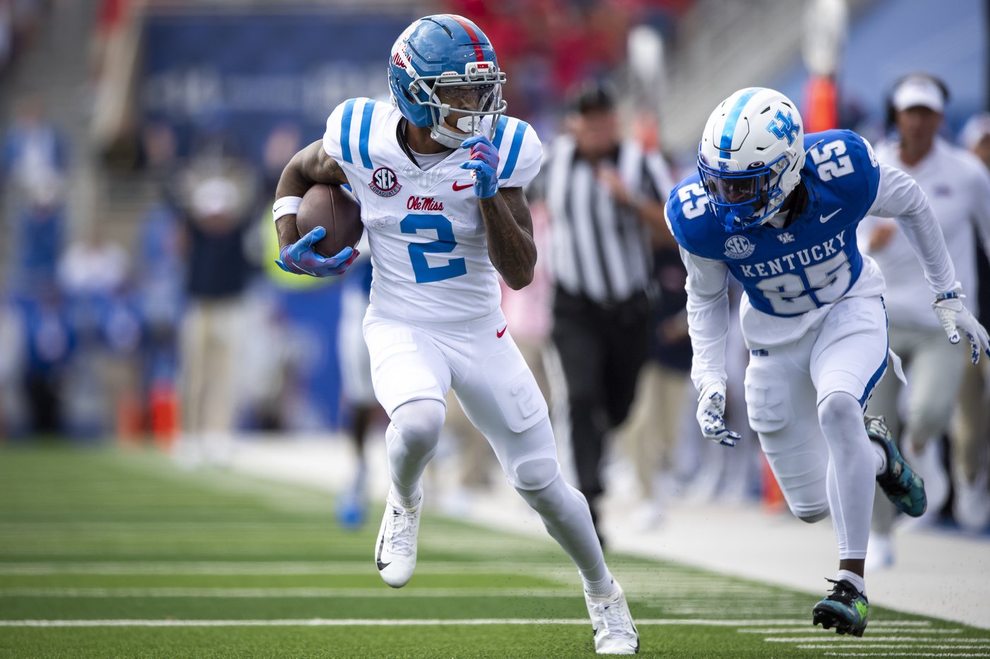 Kewan Lacy runs for 138 yards and a TD in No. 20 Mississippi's 30-23 win over Kentucky | iNFOnews.ca Kewan Lacy runs for 138 yards and a TD in No. 20 Mississippi's 30-23 win over Kentucky | iNFOnews.ca