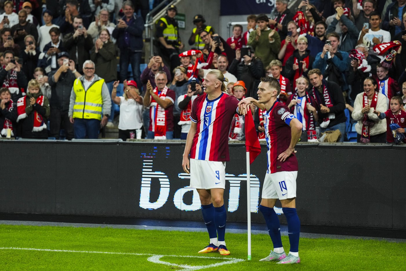 Erling Haaland scores 5 with stitches as Norway routs Moldova 11-1 in World Cup qualifying | iNFOnews.ca