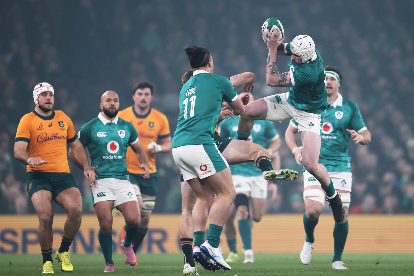 Mack Hansen's hat trick spurs Ireland to a record 46-19 win over Australia | iNFOnews.ca Mack Hansen's hat trick spurs Ireland to a record 46-19 win over Australia | iNFOnews.ca