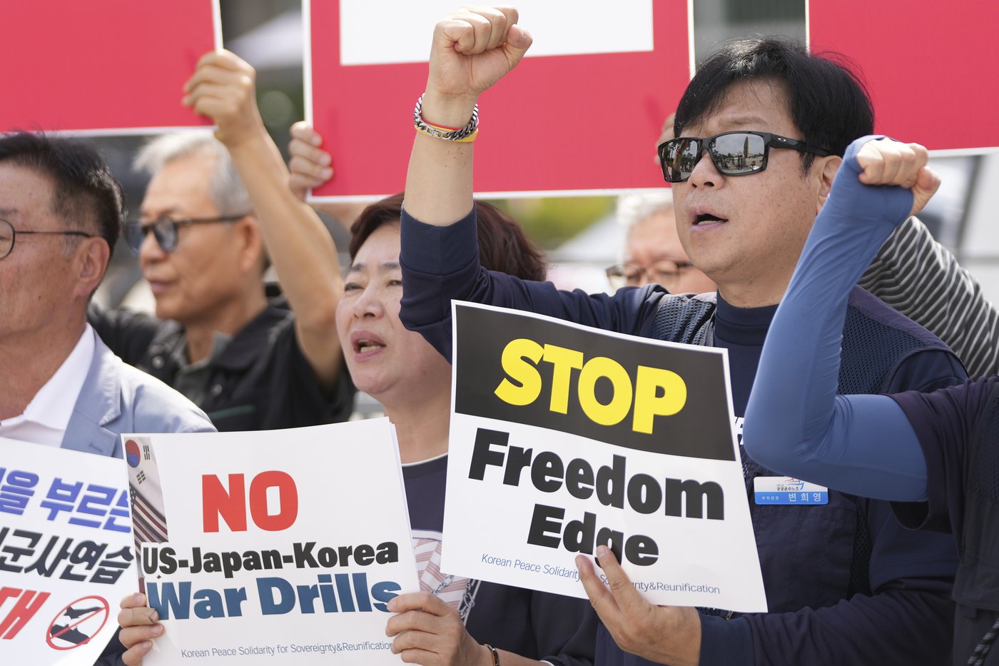 US, South Korea and Japan open joint air and naval exercise | iNFOnews.ca