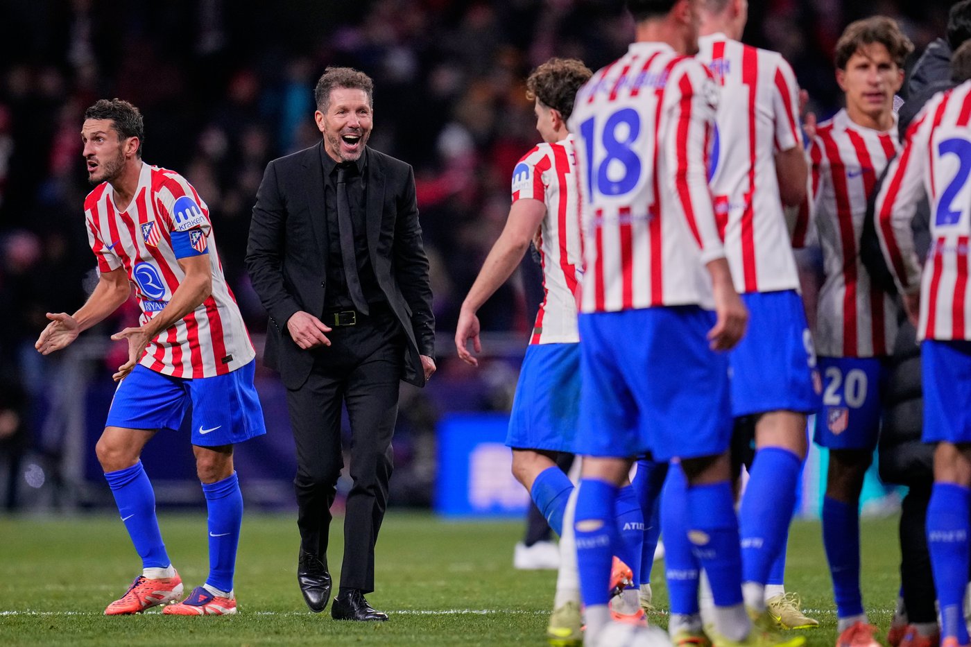 Atletico coach Simeone shows trademark emotions stopping Inter's winning run in Champions League | iNFOnews.ca