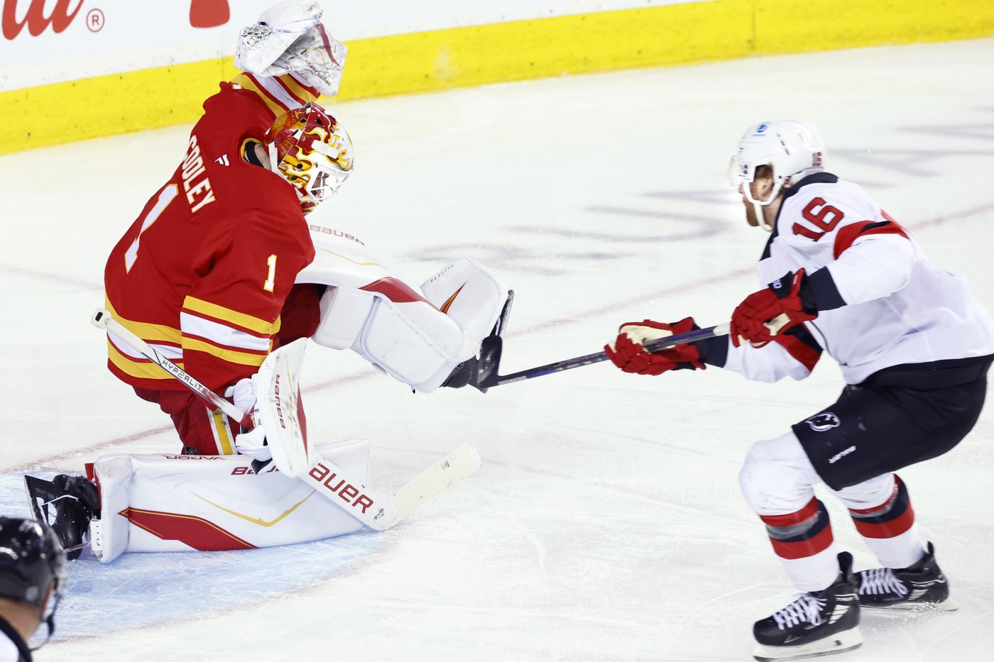Nemec scores in OT as Devils douse Flames 2-1 | iNFOnews.ca