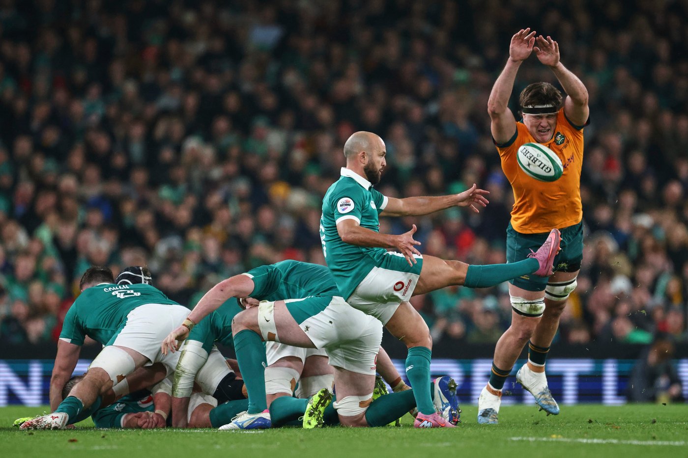 Mack Hansen's hat trick spurs Ireland to a record 46-19 win over Australia | iNFOnews.ca Mack Hansen's hat trick spurs Ireland to a record 46-19 win over Australia | iNFOnews.ca