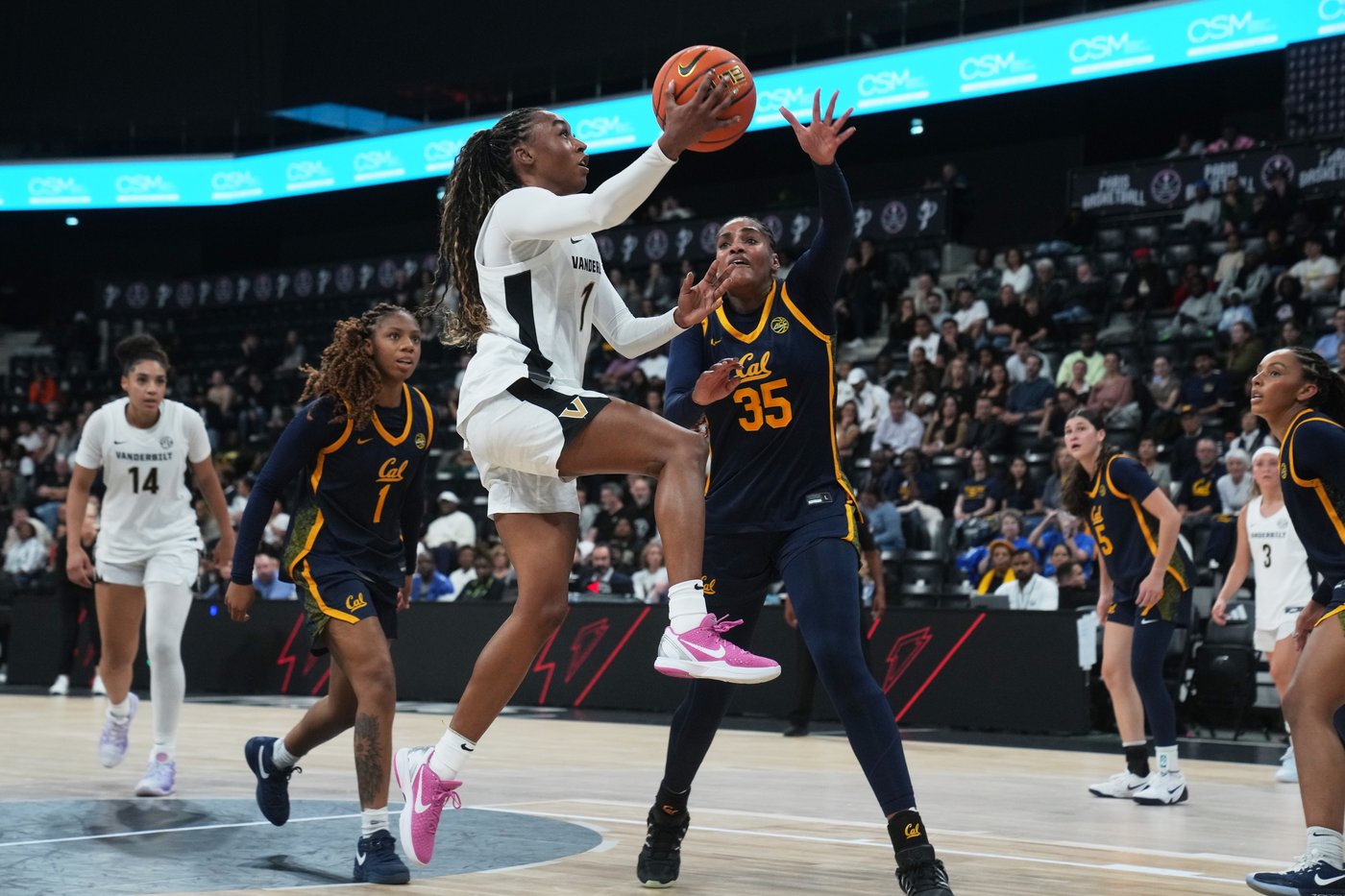 Mikayla Blakes scores 27 and No. 19 Vanderbilt women use big 3rd quarter to beat Cal 74-65 in Paris | iNFOnews.ca Mikayla Blakes scores 27 and No. 19 Vanderbilt women use big 3rd quarter to beat Cal 74-65 in Paris | iNFOnews.ca