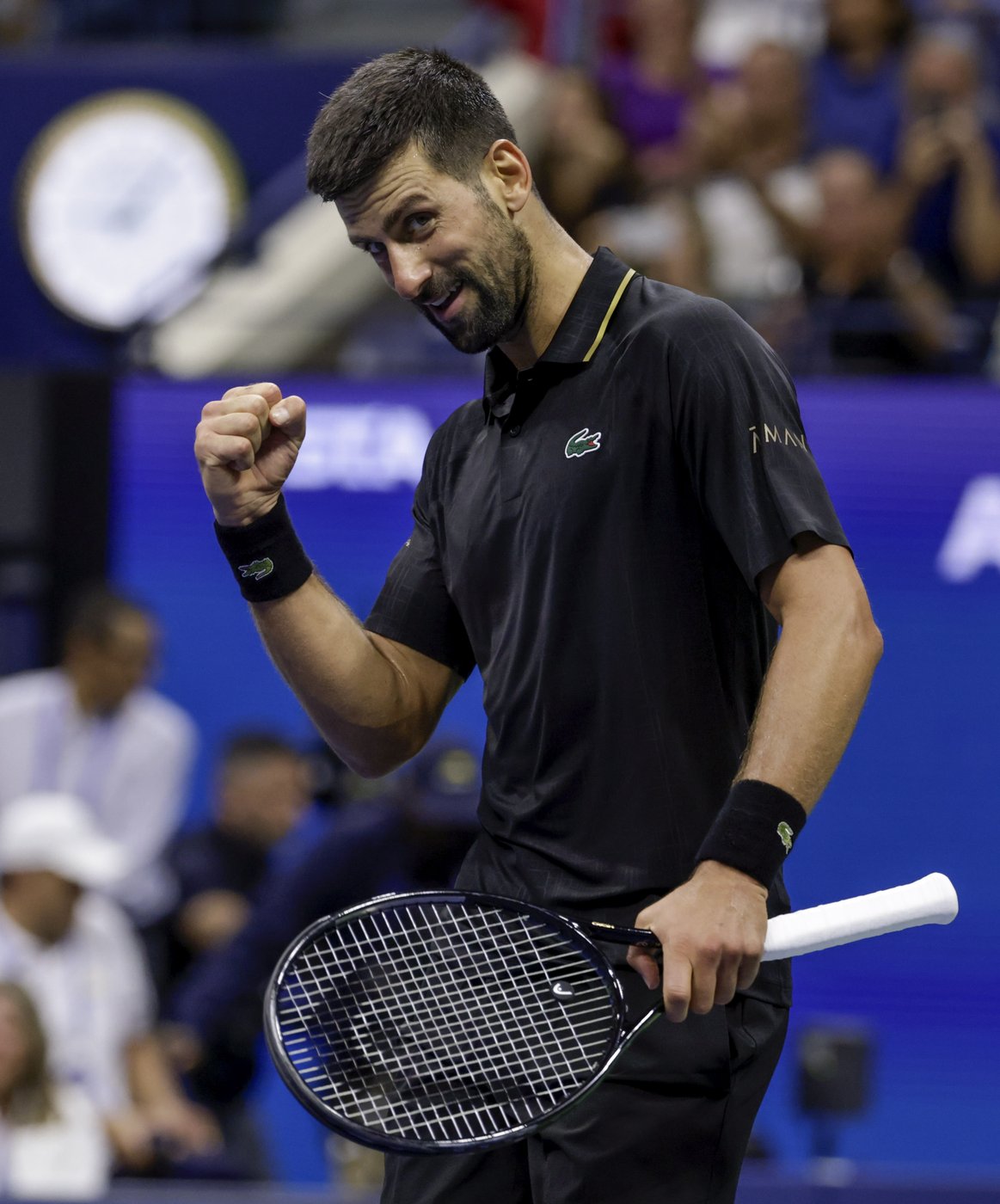 Photos: From violin mimics to victory fists, Djokovic steals the show | iNFOnews.ca