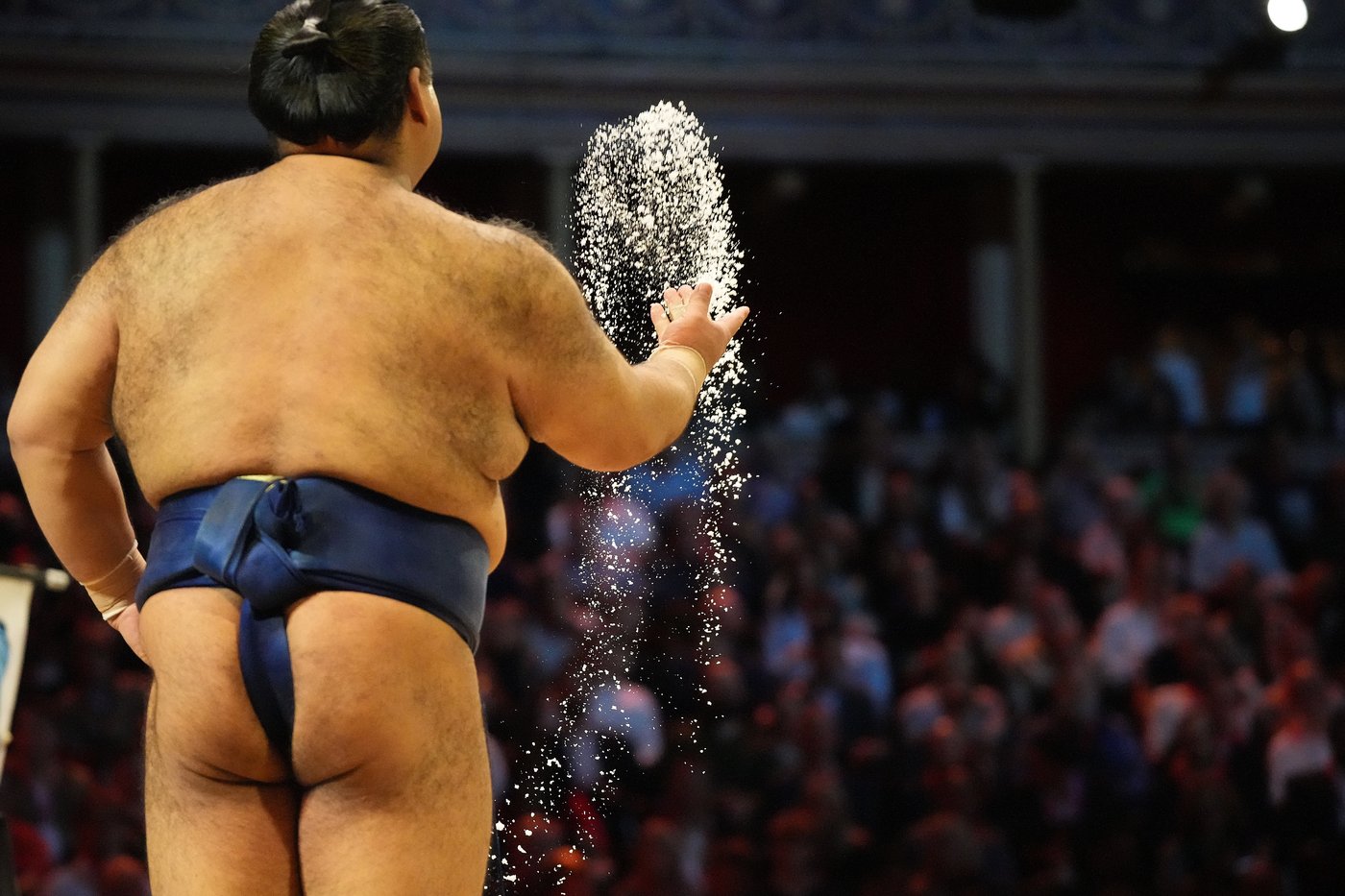 Photos show Sumo wrestlers bring 1,500 years of tradition to London's Royal Albert Hall | iNFOnews.ca