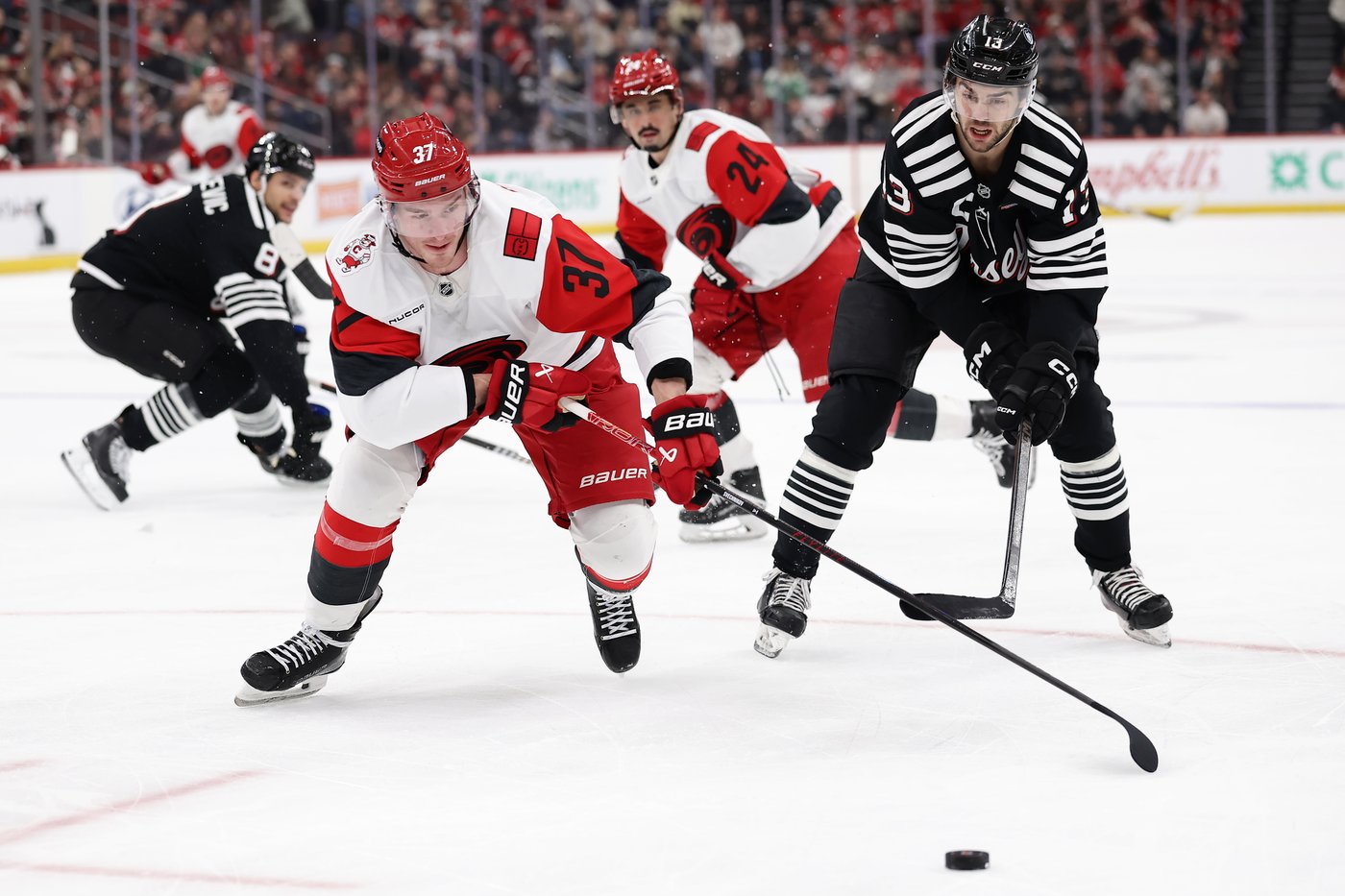 Svechnikov has a hat trick to lead Hurricanes to 4-1 win over Devils | iNFOnews.ca