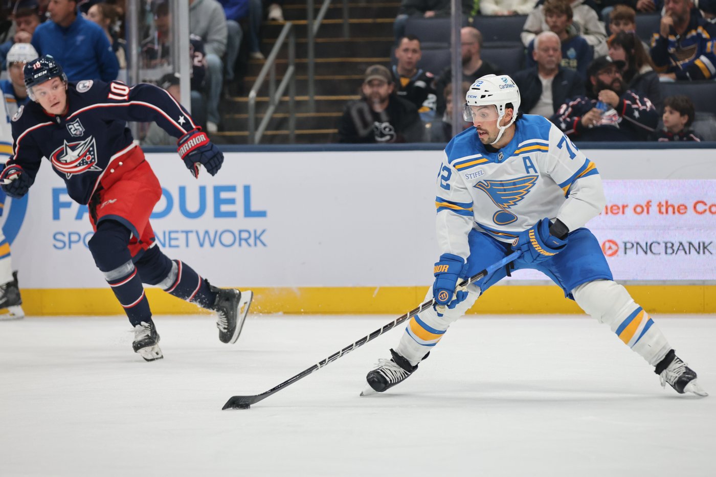 Werenski, Monahan lift Blue Jackets past Blues 3–2 for fourth straight win | iNFOnews.ca