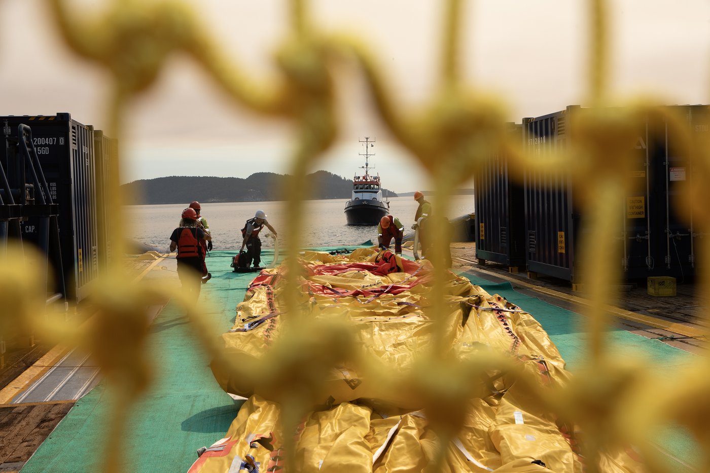 Photo Gallery: B.C. spill response team runs exercises | iNFOnews.ca