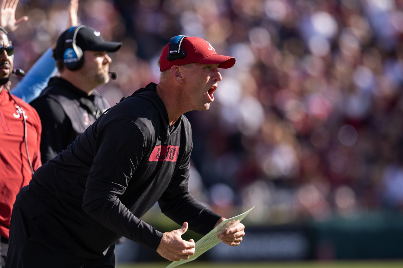 Germie Bernard's 2 late TDs help 'unbreakable' No. 4 Alabama rally past South Carolina 29-22 | iNFOnews.ca Germie Bernard's 2 late TDs help 'unbreakable' No. 4 Alabama rally past South Carolina 29-22 | iNFOnews.ca