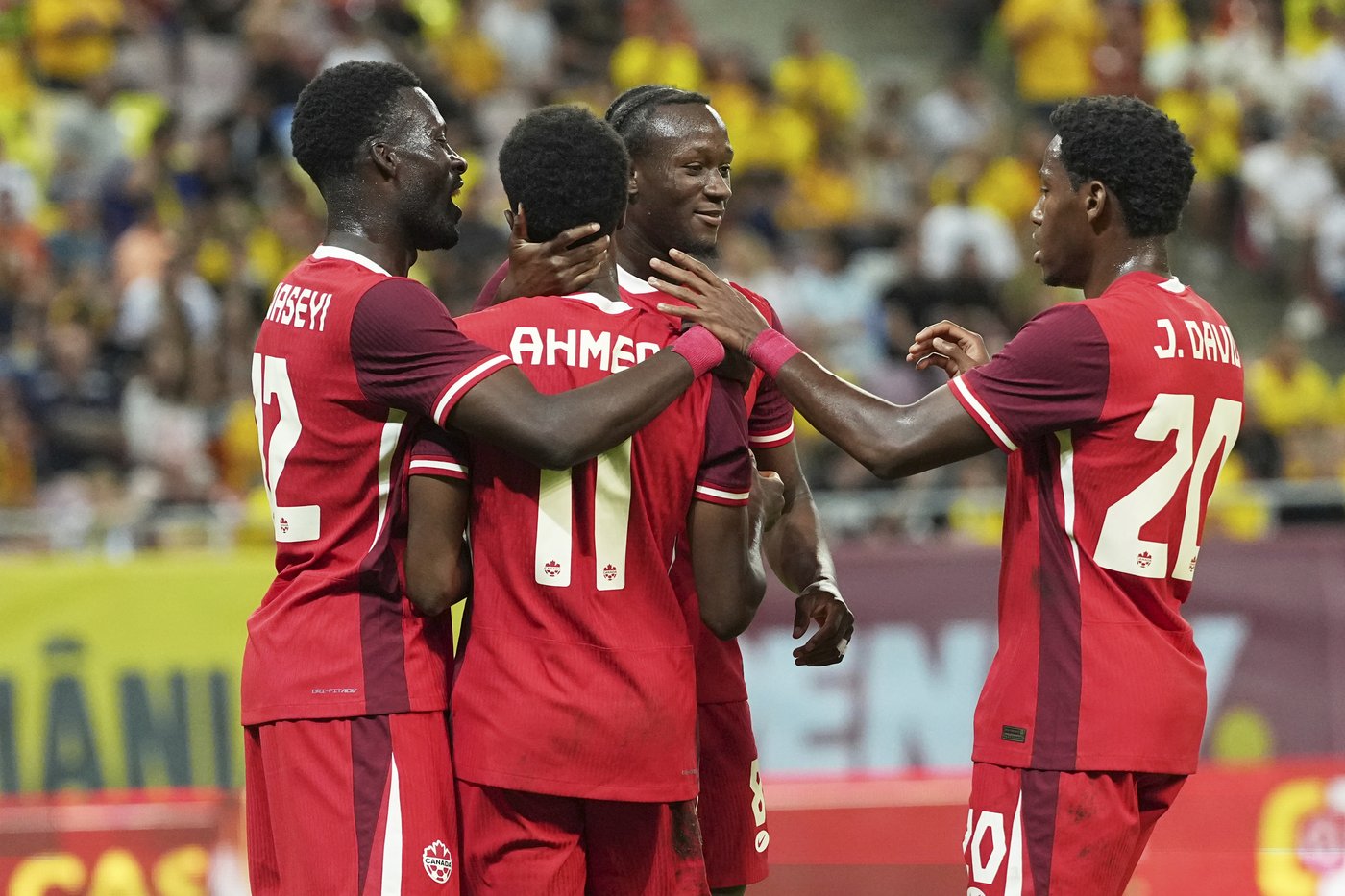 Ali Ahmed scores and sets up a goal in Canadian win over Romania in soccer friendly | iNFOnews.ca Ali Ahmed scores and sets up a goal in Canadian win over Romania in soccer friendly | iNFOnews.ca