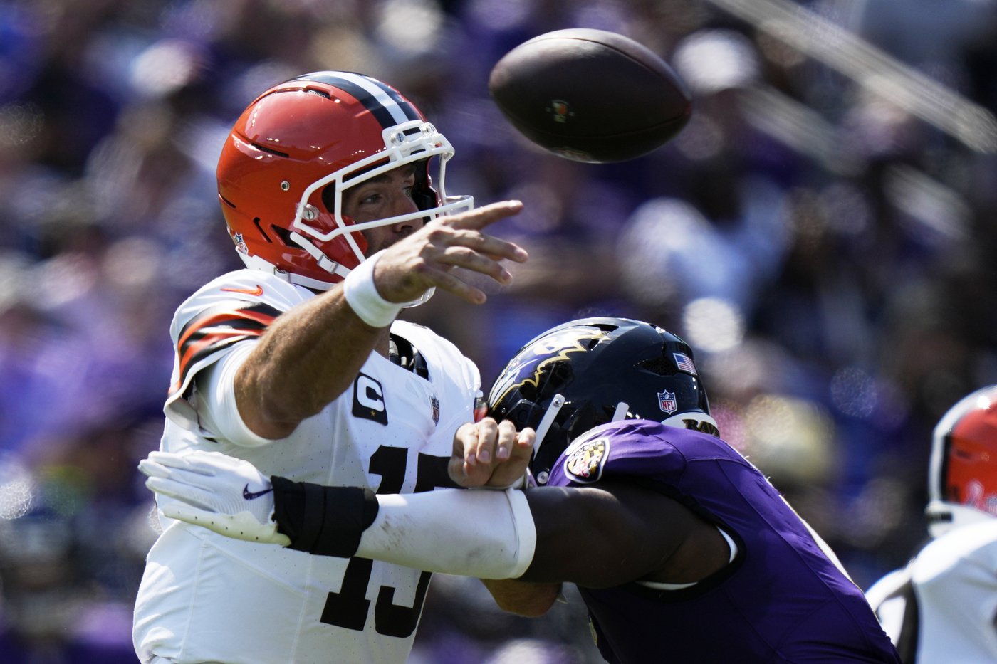 Flacco overwhelmed by Ravens, who beat the Browns in QB's return to Baltimore | iNFOnews.ca Flacco overwhelmed by Ravens, who beat the Browns in QB's return to Baltimore | iNFOnews.ca