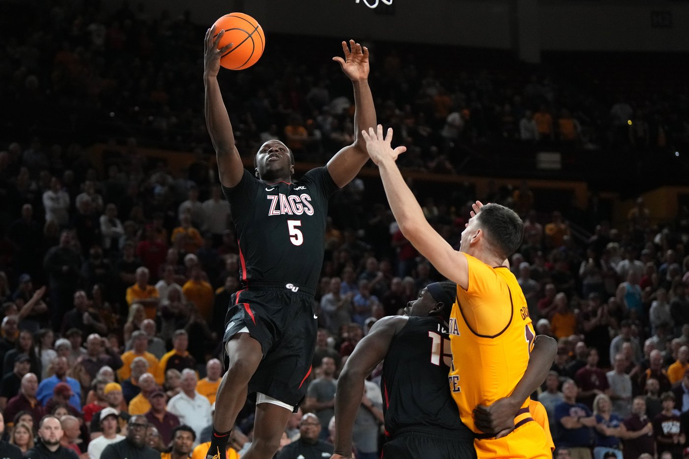 Graham Ike scores 20 points and No. 19 Gonzaga outlasts Arizona State 77-65 | iNFOnews.ca Graham Ike scores 20 points and No. 19 Gonzaga outlasts Arizona State 77-65 | iNFOnews.ca