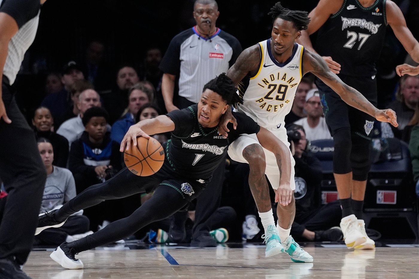 Timberwolves hang on to beat depleted Pacers 114-110, after Edwards exits early with tight hamstring | iNFOnews.ca Timberwolves hang on to beat depleted Pacers 114-110, after Edwards exits early with tight hamstring | iNFOnews.ca