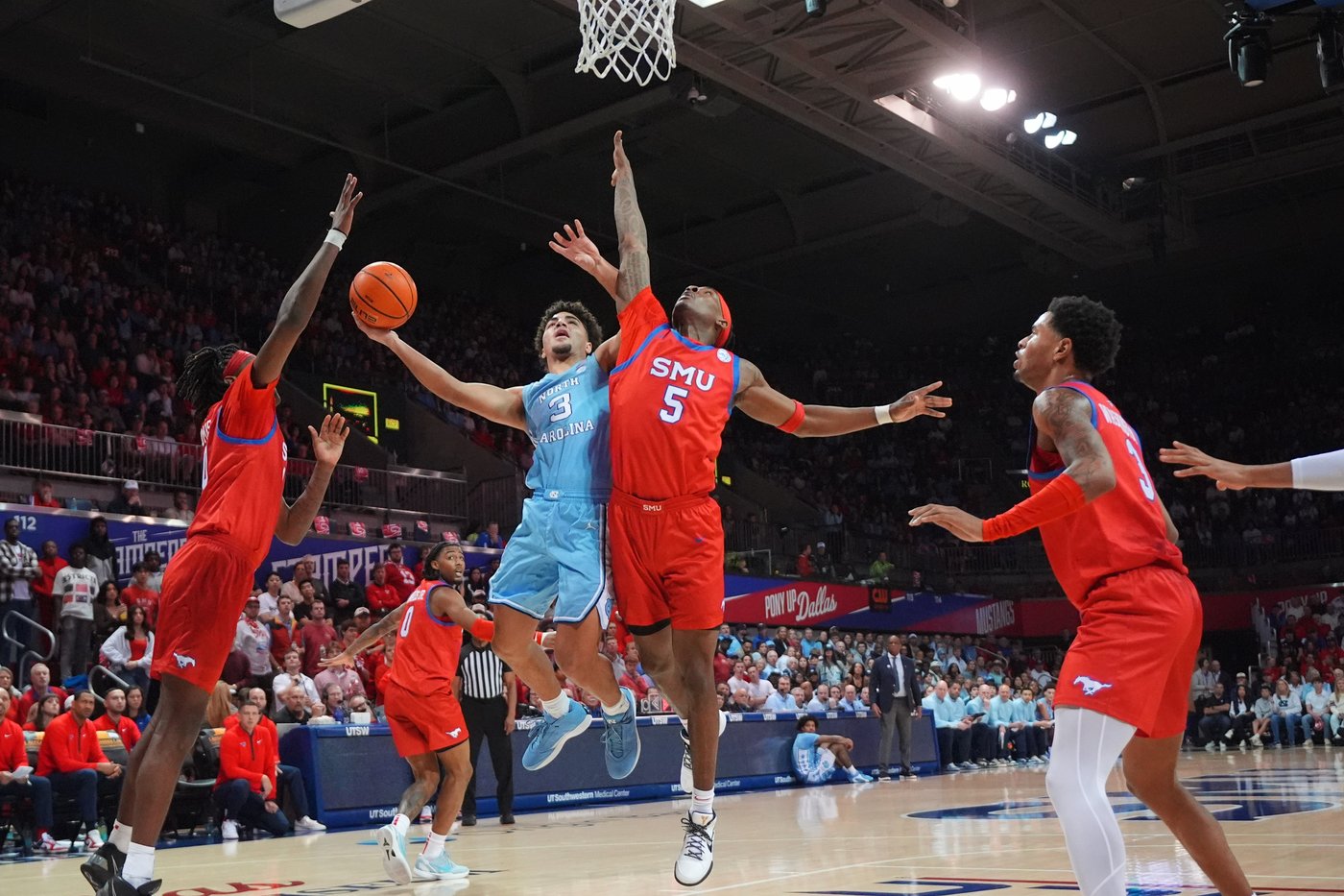 Boopie Miller posts double-double as SMU beats No. 12 North Carolina 97-83 in its ACC opener | iNFOnews.ca