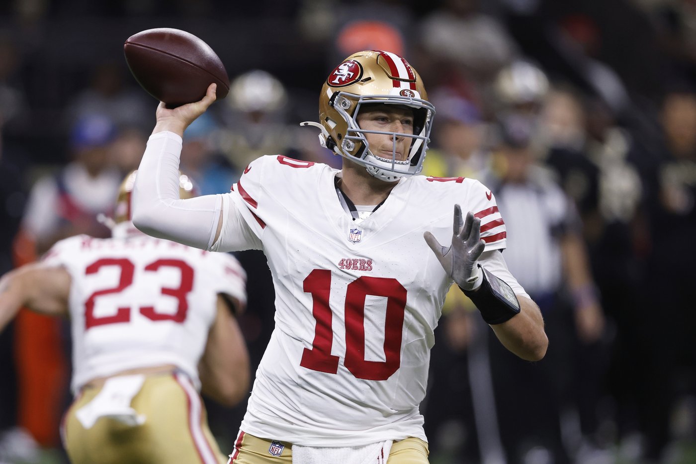 Mac Jones shines in relief of Brock Purdy as the 49ers top the Saints 26-21 | iNFOnews.ca