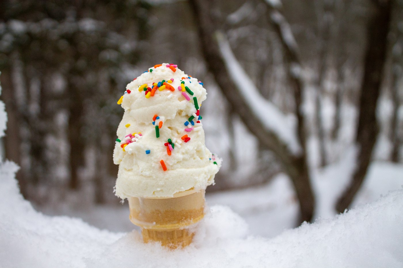 Eating snow cones or snow cream can be a winter delight, if done safely | iNFOnews.ca