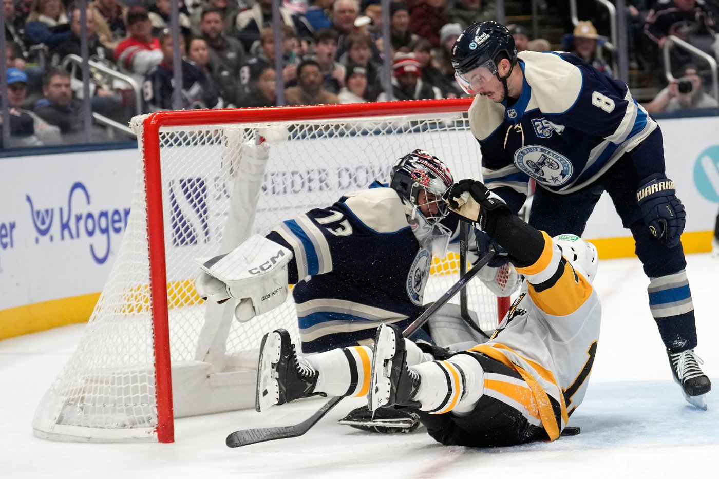 Letang scores in OT, Crosby nets 2 as Penguins beat Blue Jackets 4-3 | iNFOnews.ca Letang scores in OT, Crosby nets 2 as Penguins beat Blue Jackets 4-3 | iNFOnews.ca