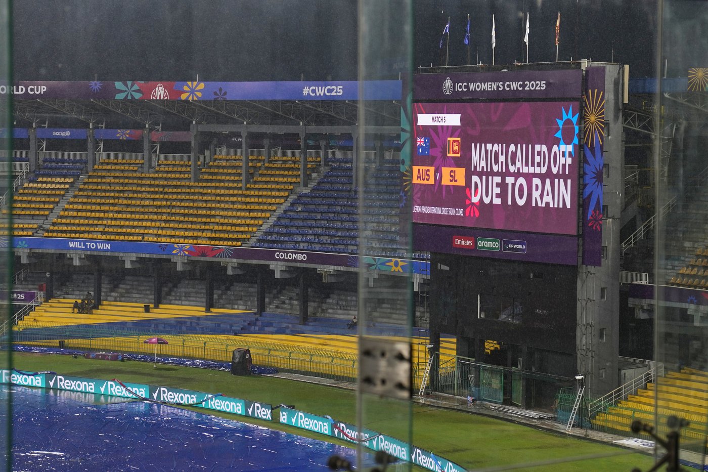 Australia vs. Sri Lanka Women's World Cup match called off because of rain | iNFOnews.ca