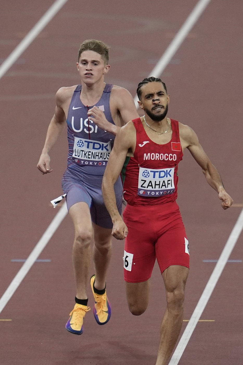 Teen track star Cooper Lutkenhaus falls short at world champs, keeps head high after breakout year | iNFOnews.ca