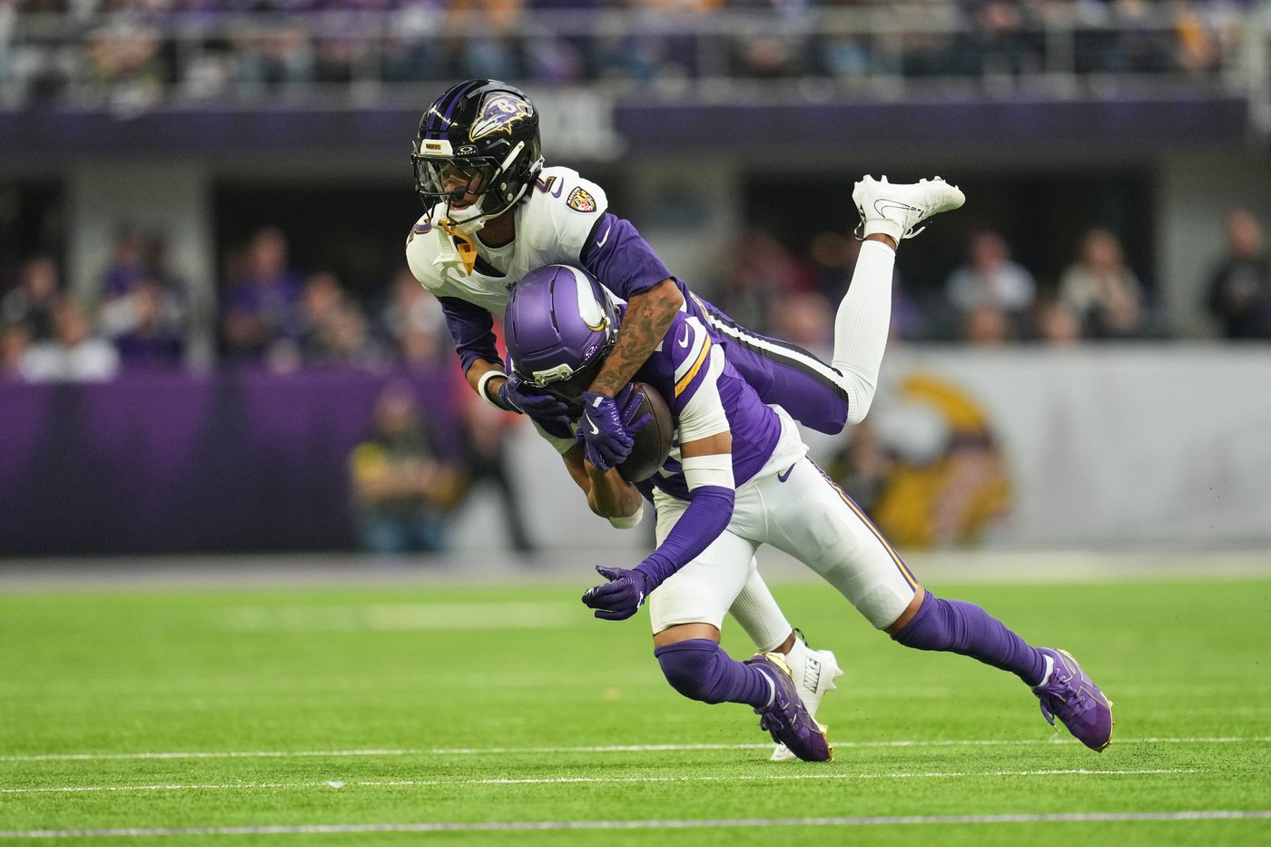 Vikings flagged for 8 false starts in loss to Ravens. McCarthy takes 'full responsibility' | iNFOnews.ca