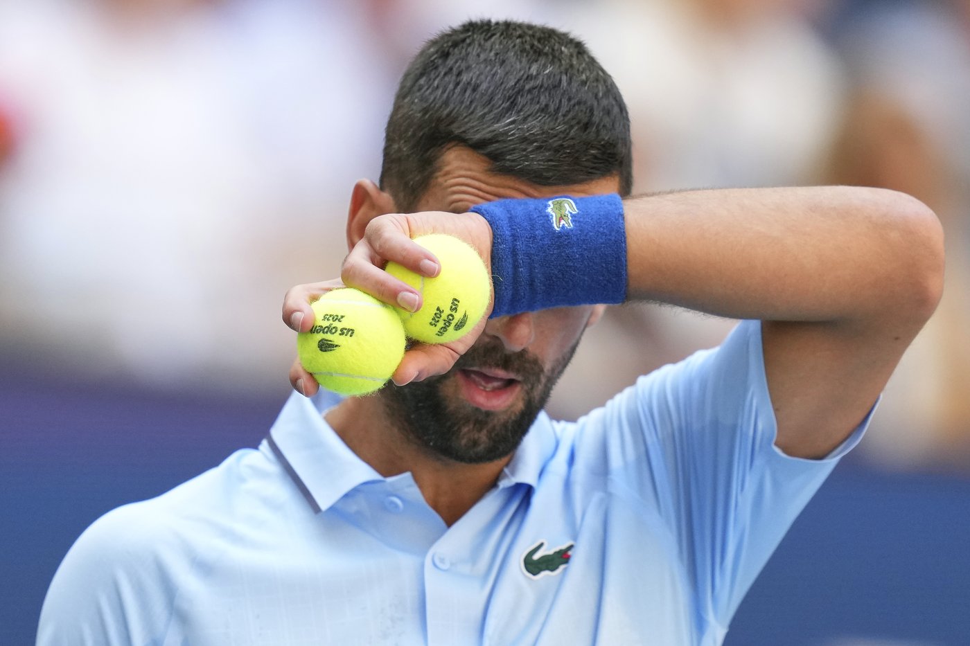 Photos: From violin mimics to victory fists, Djokovic steals the show | iNFOnews.ca