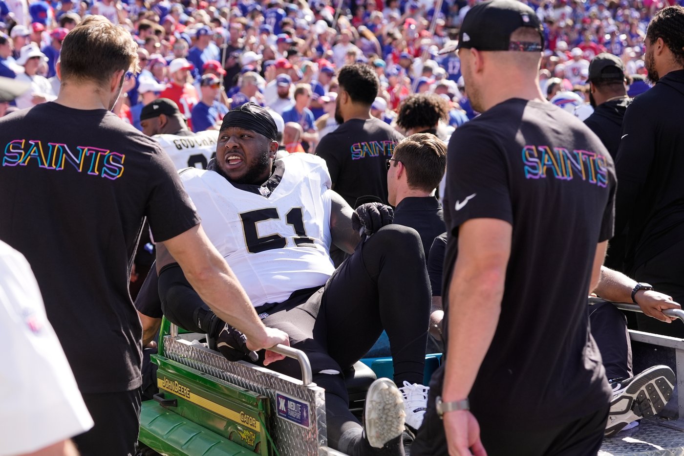 Saints' Young and Ruiz out against Giants. Hill and Moreau back at practice | iNFOnews.ca