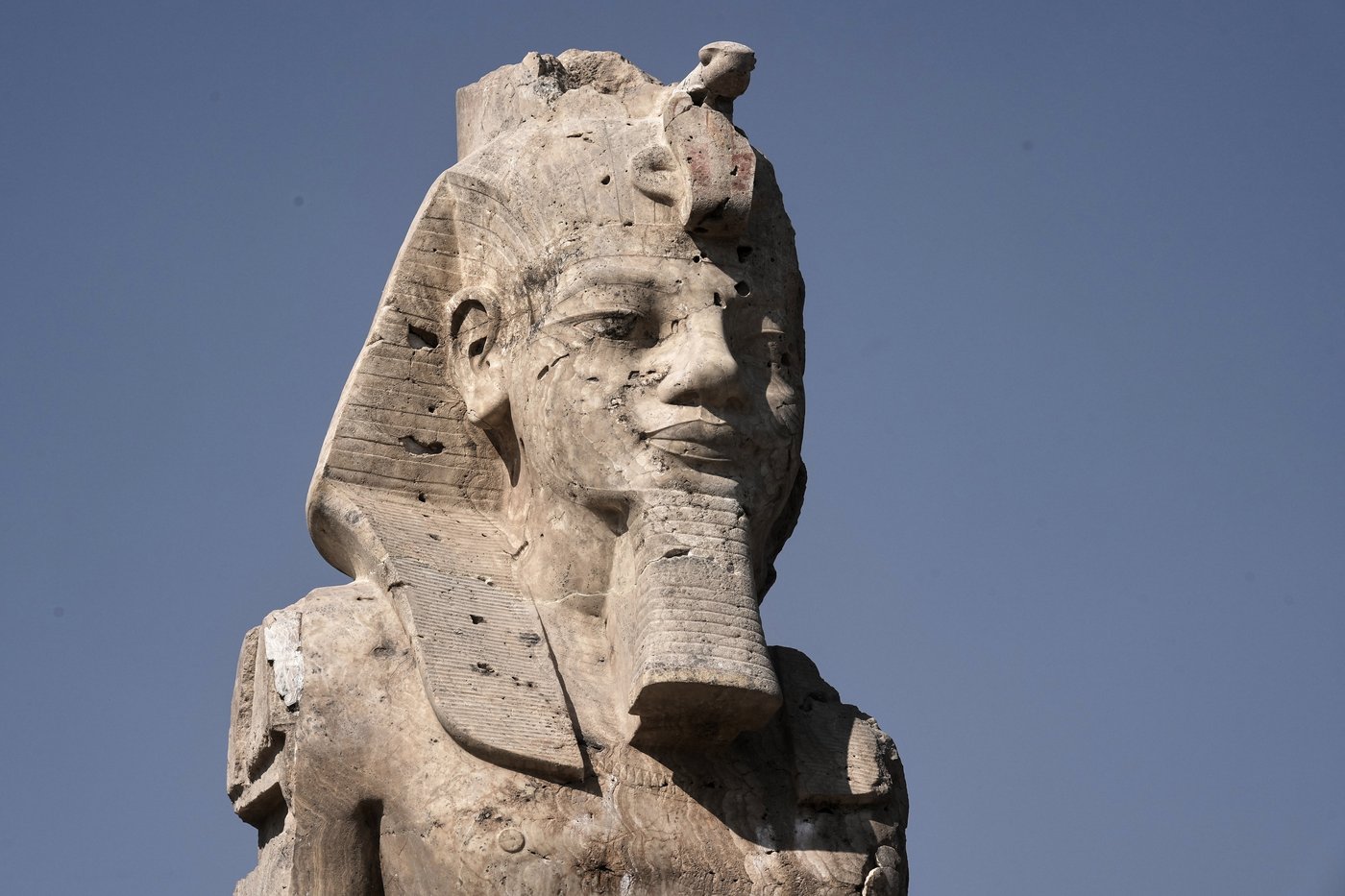 Egypt reveals restored colossal statues of pharaoh in Luxor | iNFOnews.ca Egypt reveals restored colossal statues of pharaoh in Luxor | iNFOnews.ca