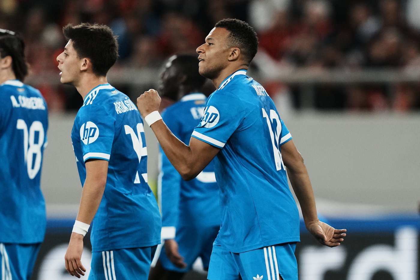 Mbappé scores hat trick in 7 minutes in Real Madrid's Champions League game vs. Olympiakos | iNFOnews.ca