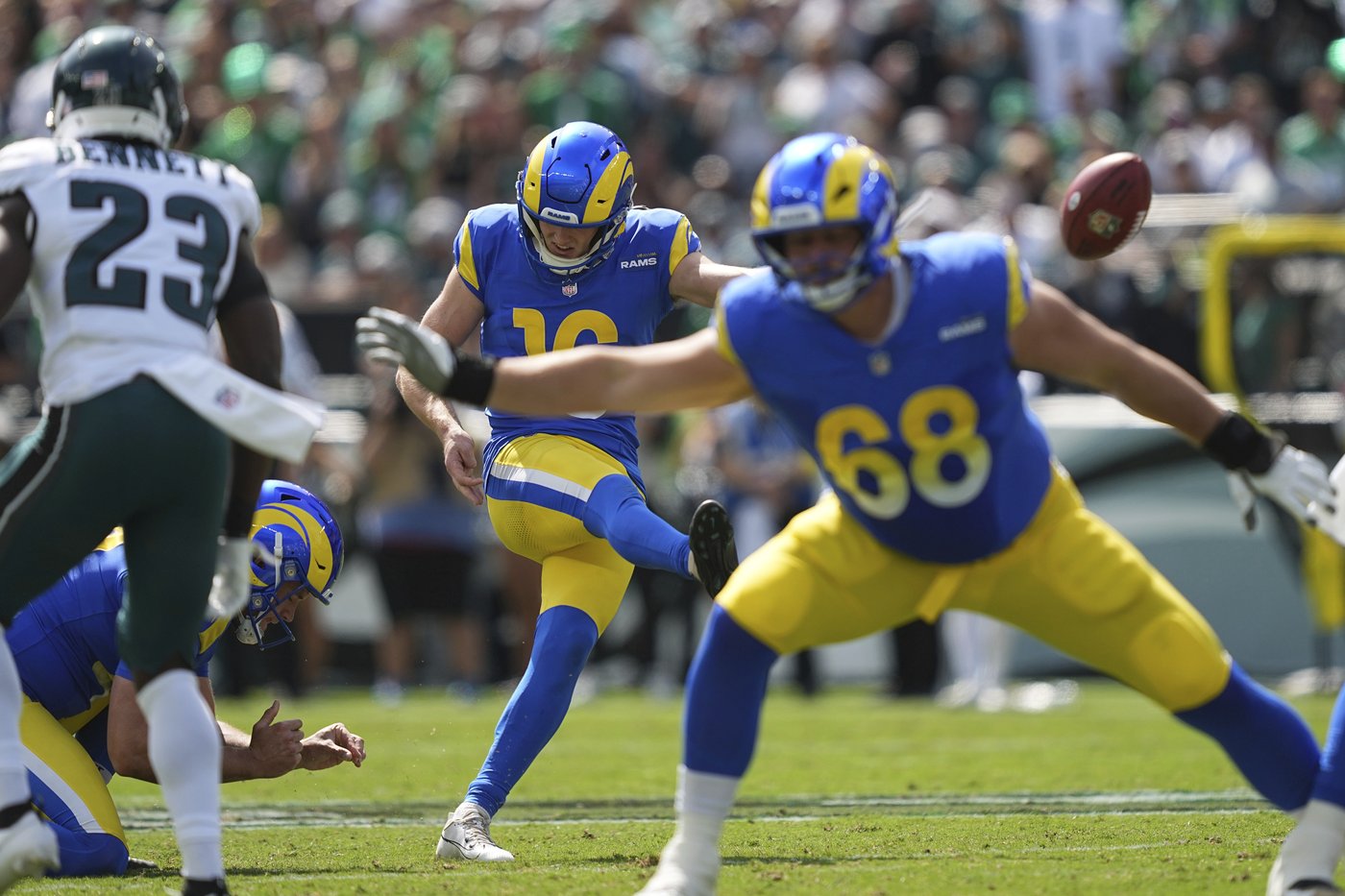 Rams build big lead over Eagles, then blow it - with kicker Joshua Karty a big part of both | iNFOnews.ca