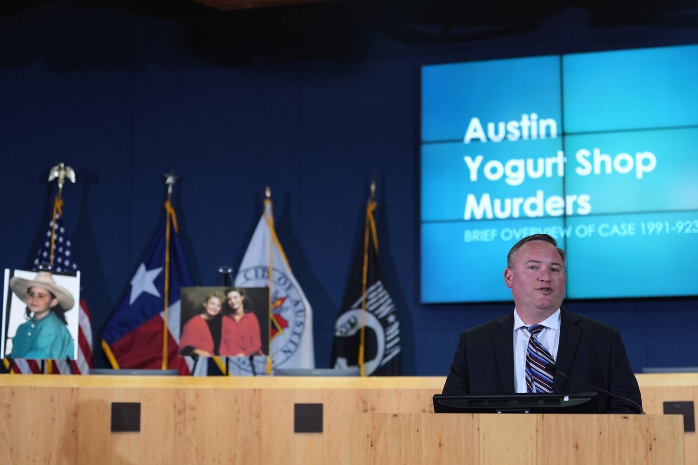 Police outline how DNA, ballistics evidence led to dead man as likely killer of girls in yogurt shop | iNFOnews.ca