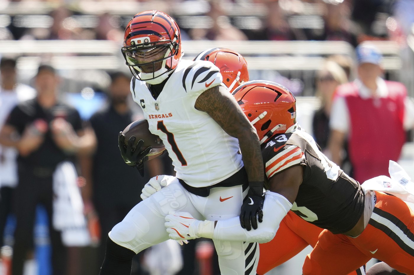 Taylor, Bengals happy to start season 1-0, even if it was an ugly victory | iNFOnews.ca Taylor, Bengals happy to start season 1-0, even if it was an ugly victory | iNFOnews.ca