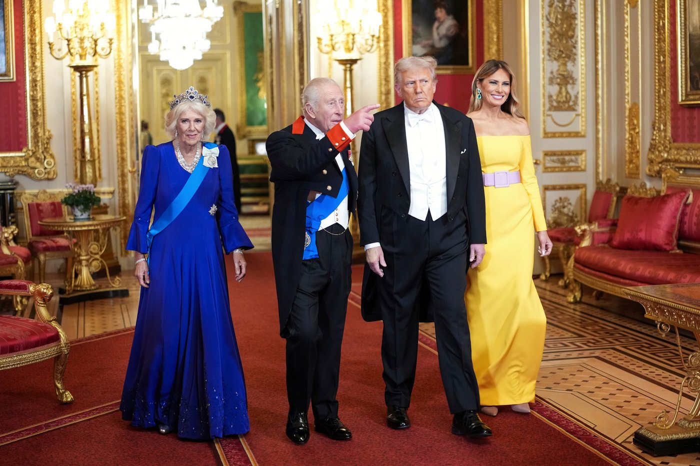 Photos show President Donald Trump during his second state visit to Britain | iNFOnews.ca