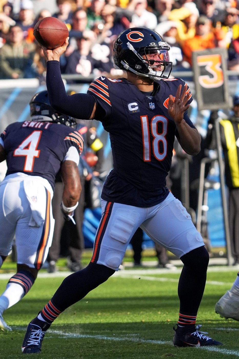 Bears QB Caleb Williams maintaining focus going into matchup against Eagles | iNFOnews.ca