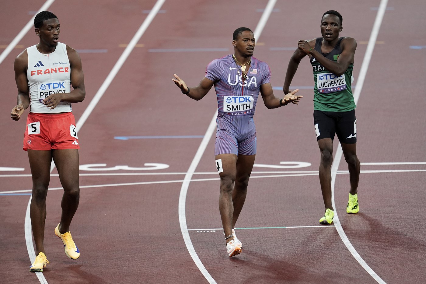 A day later, US 4x400 relay team gets a second chance and moves to the final at worlds | iNFOnews.ca