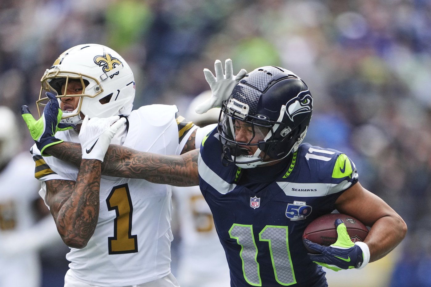 Tory Horton returns punt 95 yards for a score and has TD catch in Seahawks' 44-13 rout of Saints | iNFOnews.ca
