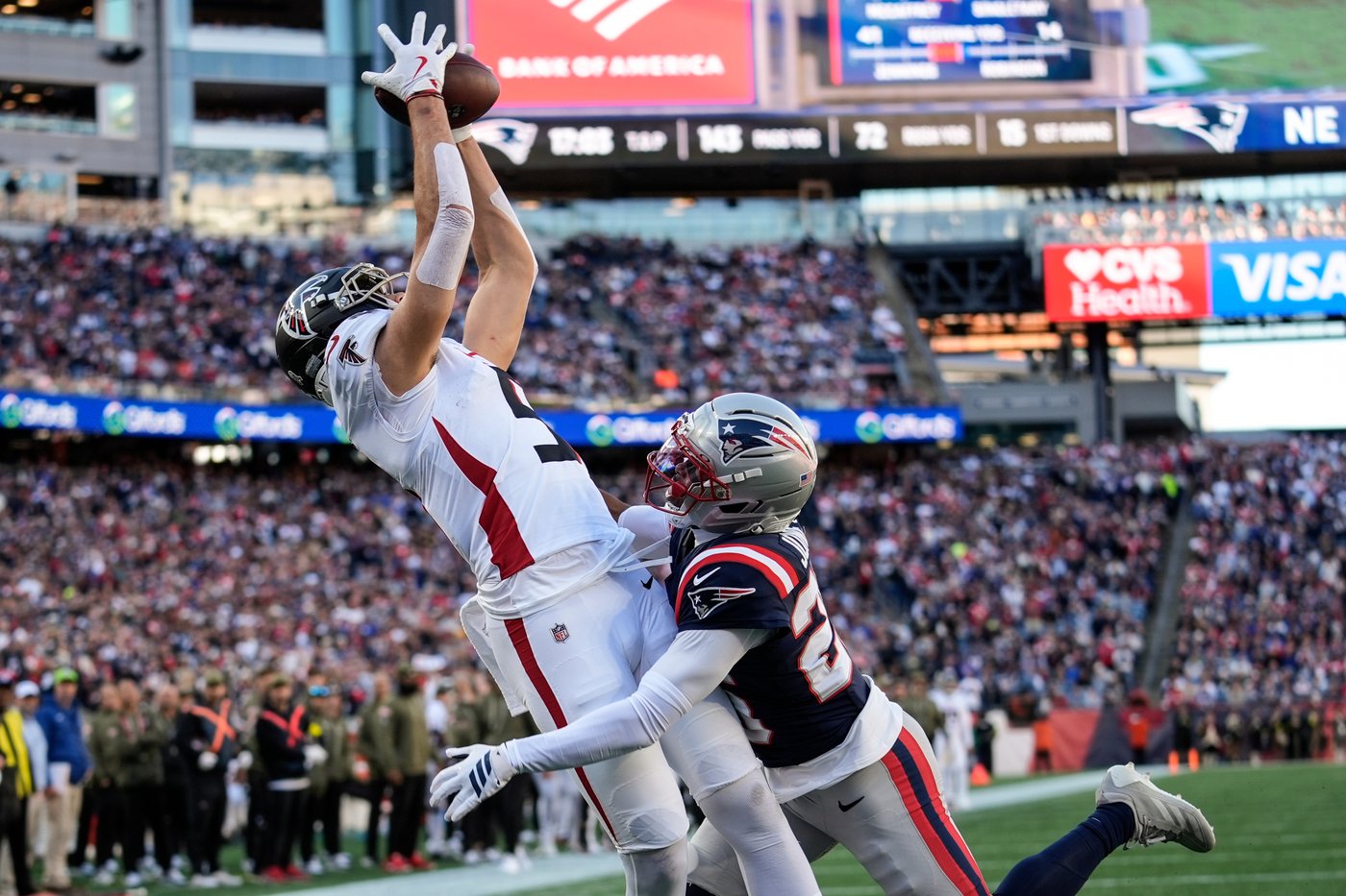 Patriots hang on to beat Falcons 24-23 after late extra point miss by Atlanta | iNFOnews.ca Patriots hang on to beat Falcons 24-23 after late extra point miss by Atlanta | iNFOnews.ca
