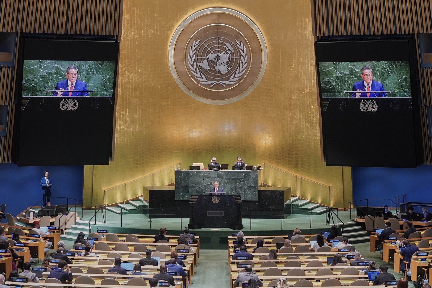 China's No. 2 leader, in debut of sorts on world stage at UN, echoes his nation's concern about US | iNFOnews.ca