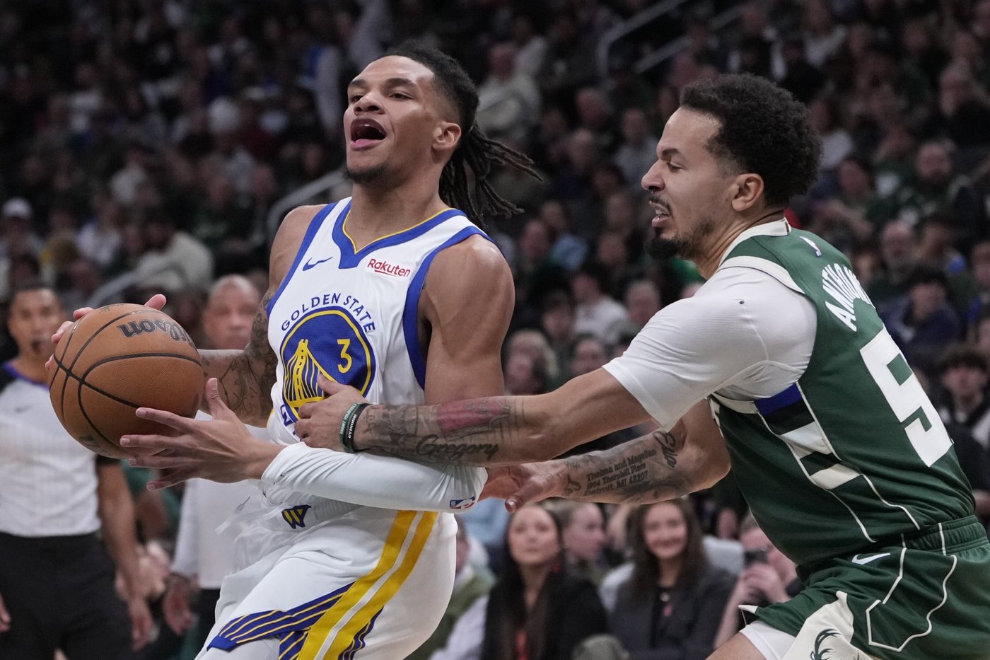 Rollins shines again as Bucks beat Warriors 120-110 without Antetokounmpo | iNFOnews.ca Rollins shines again as Bucks beat Warriors 120-110 without Antetokounmpo | iNFOnews.ca