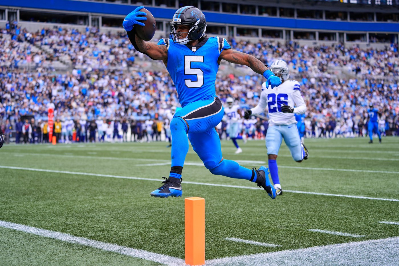 Dowdle has 239 yards from scrimmage vs. former team as Panthers beat Cowboys on FG as time expires | iNFOnews.ca Dowdle has 239 yards from scrimmage vs. former team as Panthers beat Cowboys on FG as time expires | iNFOnews.ca