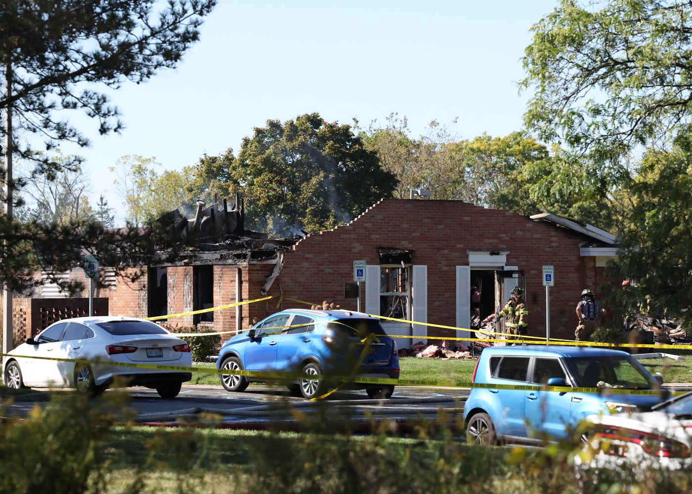 Photos show aftermath of a shooting and fire at a Michigan church | iNFOnews.ca