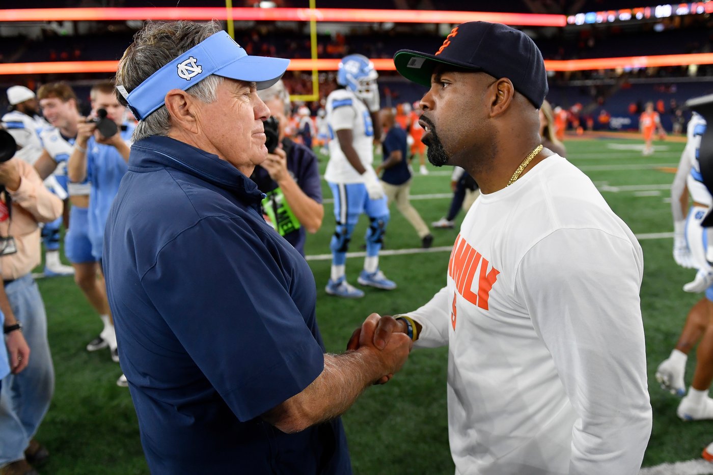 Bill Belichick wins first ACC game as North Carolina rallies to defeat Syracuse 27-10 | iNFOnews.ca Bill Belichick wins first ACC game as North Carolina rallies to defeat Syracuse 27-10 | iNFOnews.ca