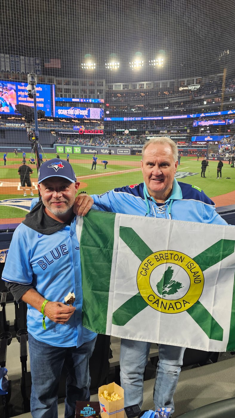 Blue Jays fan made sure to highlight Cape Breton at the World Series | iNFOnews.ca