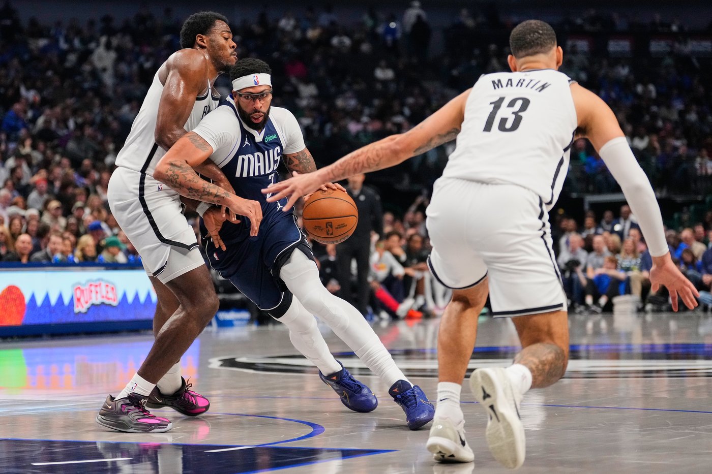 Anthony Davis has 24 points and 14 rebounds to lead Mavericks past Nets 119-111 | iNFOnews.ca Anthony Davis has 24 points and 14 rebounds to lead Mavericks past Nets 119-111 | iNFOnews.ca