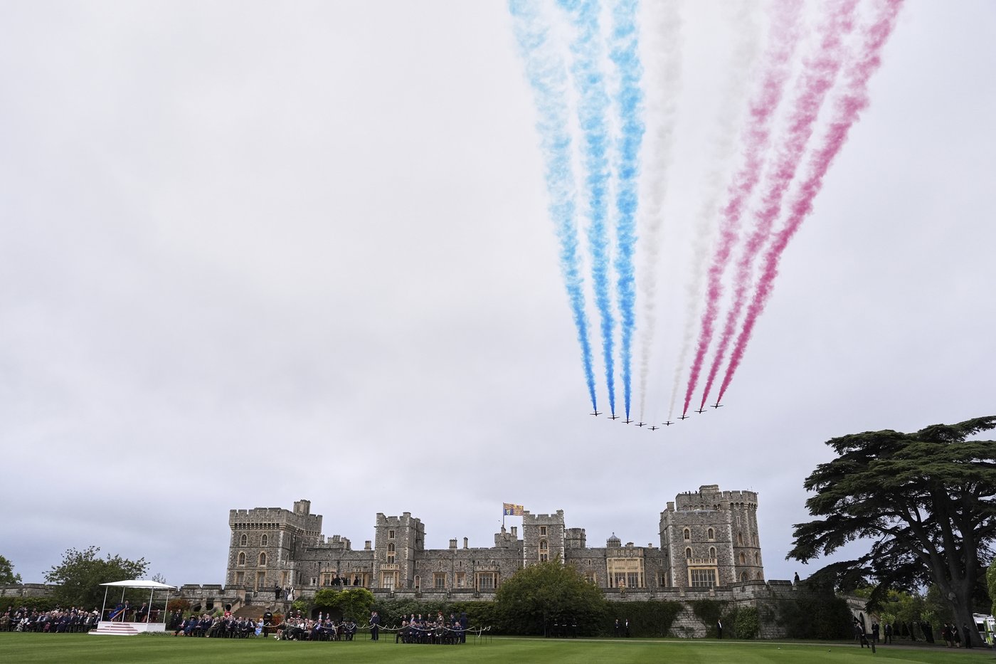 Photos show President Donald Trump during his second state visit to Britain | iNFOnews.ca